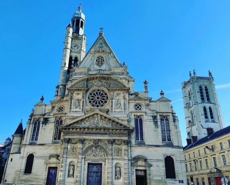 Eglise St Etienne du Mont Quartier Latin Paris France