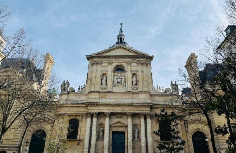 Faculte de lettre Sorbonne Quartier latin Paris France